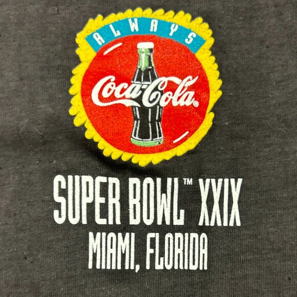 Vintage Super Bowl XXIX 1995 New With Tags T Shirt - Picture 3 of 9